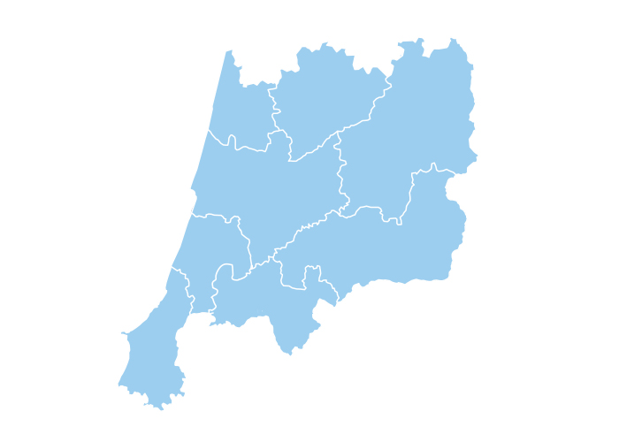 Mapa centro de Portugal